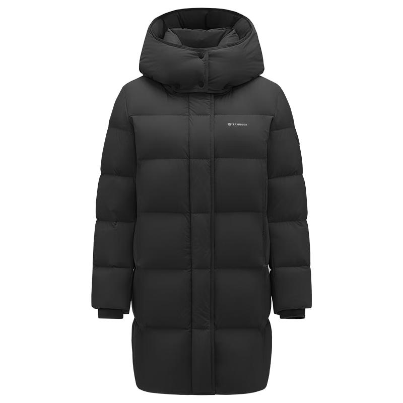 TEMPEL Women's Detachable Hood Mid-Length Down Jacket TB5530816Z