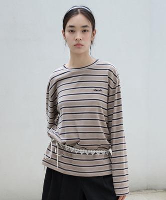 ROLAROLA Multi Stripe T-Shirt Brown