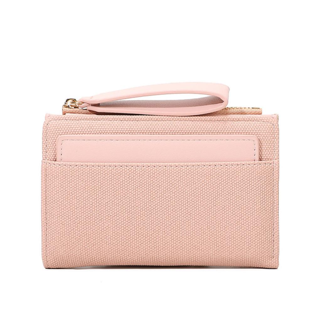 Ladies, Wallet, Double Fold, Multi Card Slot, Handbag, Small Bag, Zero Wallet