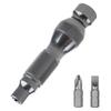 6.35mm Bits Holder Aluminum Alloy Handle for Shank 1/4" Bit Mini Screw Bit Holder Screwdriver Repair Tool