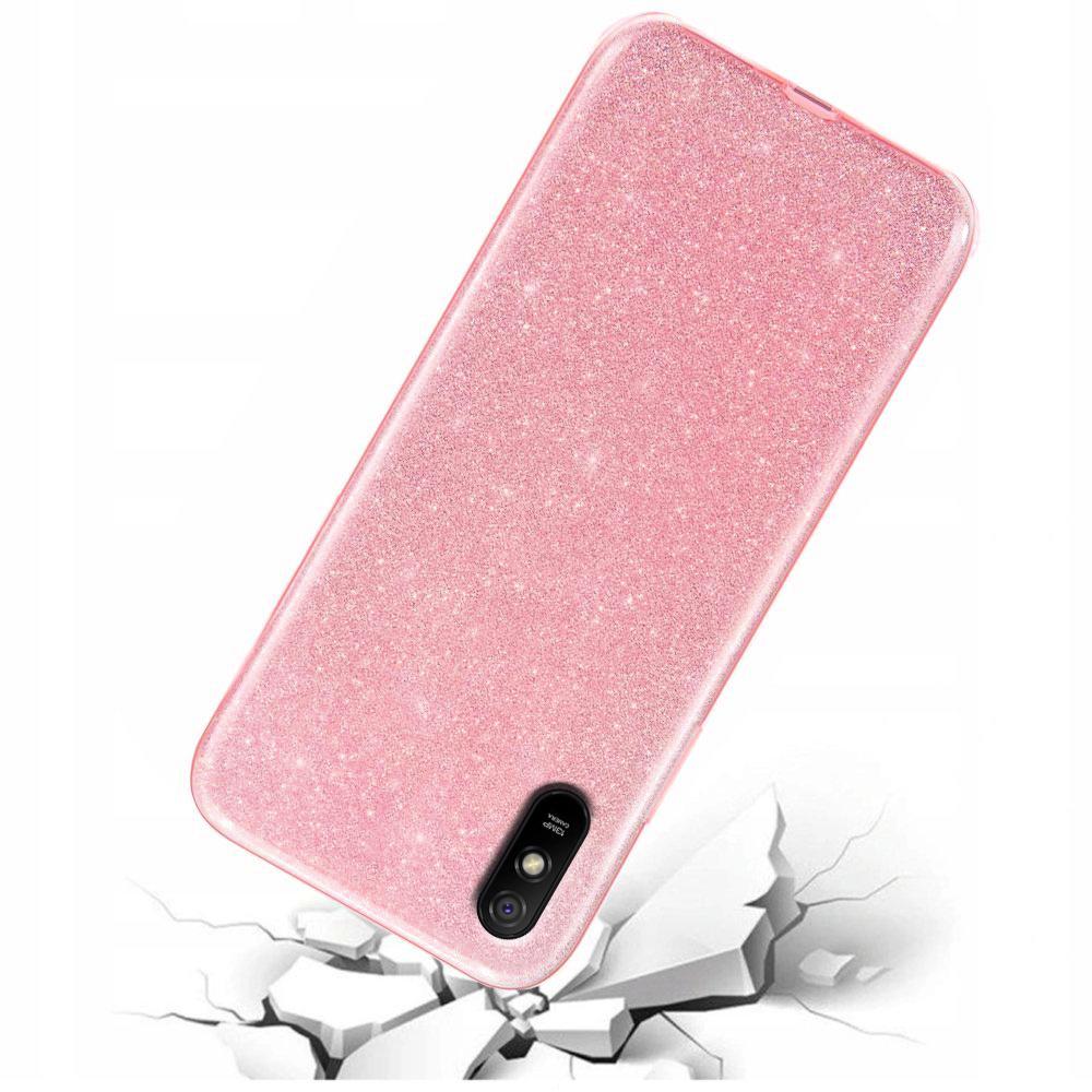 Glitter Case for Xiaomi Redmi 9A, Pink