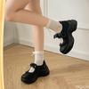 Fashionable versatile retro shallow mouth thick soled women's shoes women's summer new casual comfortable sports shoes