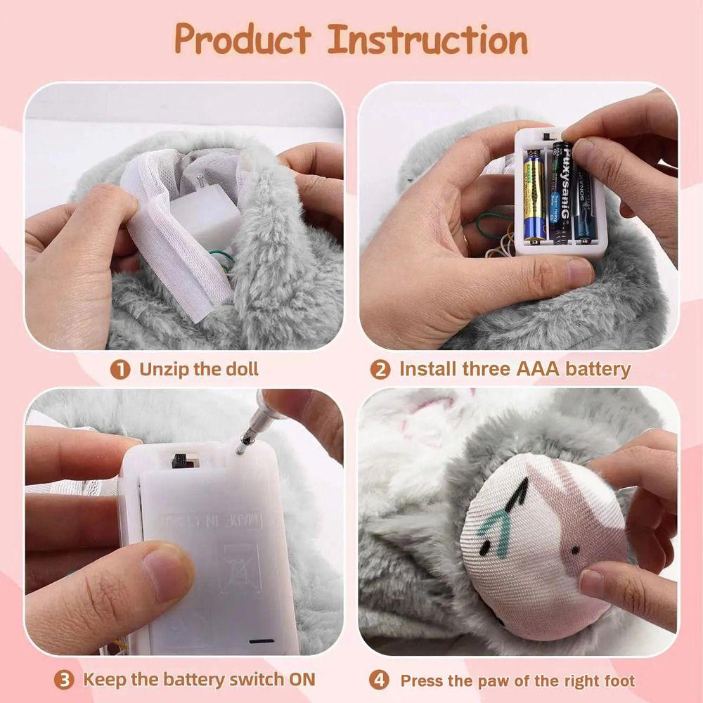 with Light Sound Breathing Koala Comfortable Koala Musical Toy Sleeping Relief Koala  Kids Toy