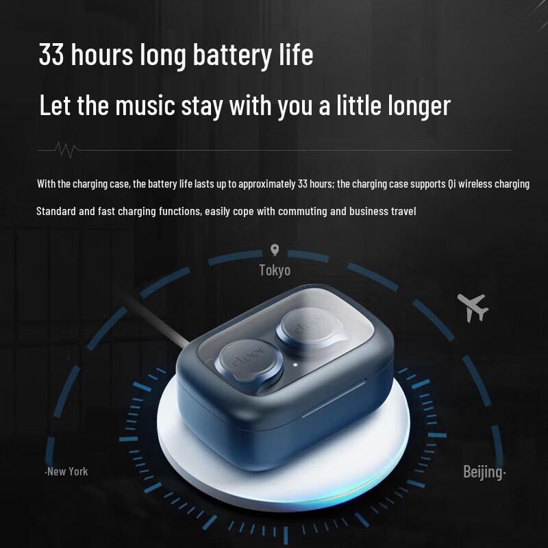 

Cleer ALLY PLUS II True Wireless Adaptive ANC Earbuds