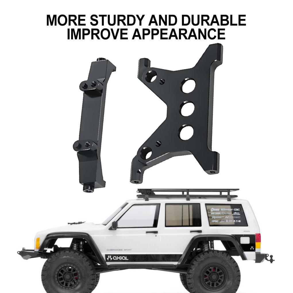 Aluminum Alloy 1/10 Frame Beam Fixed Seat RC Upgrade Part Fixed Rc Frame Beam Fixed Seat For SCX10 RC Car Part