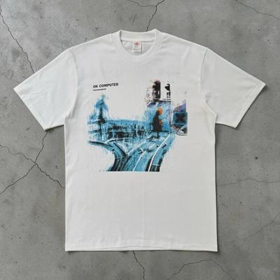 Radiohead OK Computer Band Tshirt Promotion Album Tour Band Tshirt Womens Tshirt Summer New YK Style Unisex Casual Tshirt