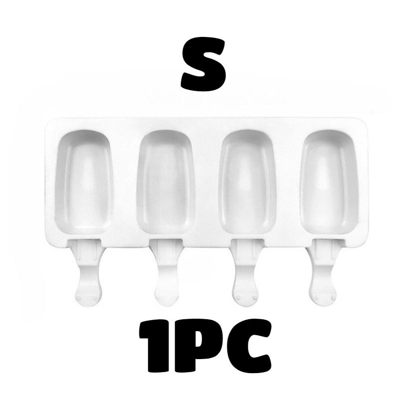 Matriță Silicon Înghețată Maker Popsicle de Casă Tavă Cuburi Gheață Reutilizabilă DIY Desert de Casă Congelator Matriță Mașină de Gheață Cu Bețișoare
