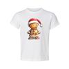 Gingerbread Man Christmas T Shirt With Santa Hat And Candy Cane Details Unisex T