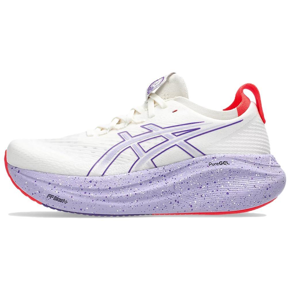(WMNS) ASICS Gel-Nimbus 27 Tokyo Cream Edo Purple Women s 1012B913-500 EU 37.5