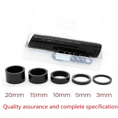 1Set Carbon Fiber Stem Washer Spacer Bicycle Bike Headset 3//5//10//15//20mm