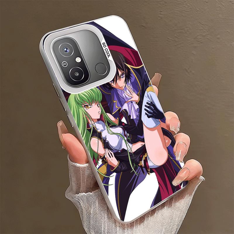 Code Geass Anime Soft Phone Case for Xiaomi Redmi 15C 15 14C 13C 12C Poco X5 X6 X7 Pro X3 F8 F7 Ultra M8 13 12 Cover Back Shell