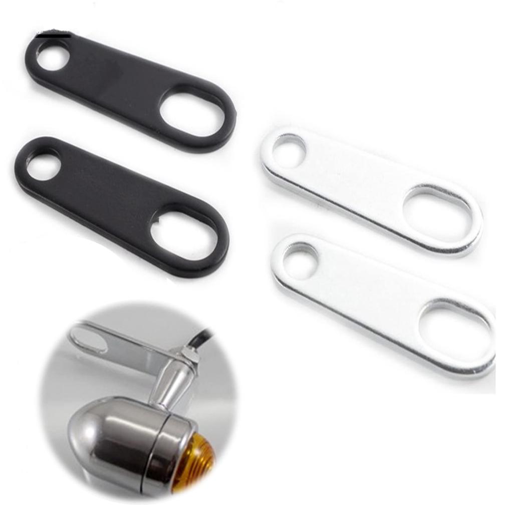 RICISUNG Turn Signal Stay Bases Set of 4 Turn Signal Stays Motorcycle Front Turn