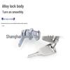 Mini Round 12mm Cam Lock for Jewelry Display, Instrument Cabinet, Light Box, or Miniature Doors