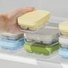 6Grid Silicone Ice Cube Mold Home Refrigerator Ice Box Press with Cover Frozen Ice Cube Magic Tool Food Grade Mini Ice Grid