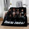 Rock band Tokio Hotel Printed blankets Picnic blanket Flange Warm blanket Home travel blankets bed linings birthday gift