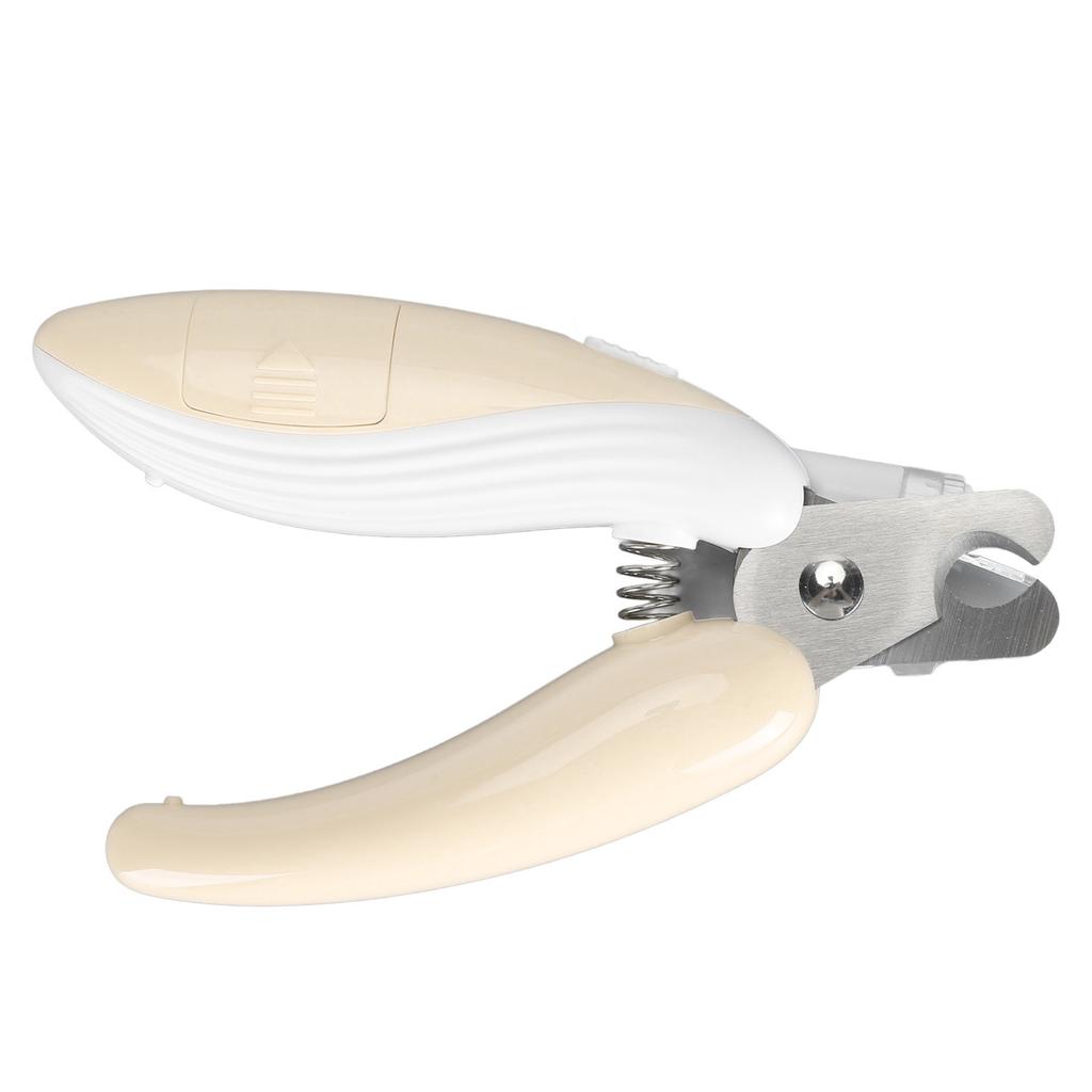 Pet Nail Clipper LED Light Pet Claw Trimmer Stainless Steel Dog Nail Clipper Ergonomic Handle Nail Clipper Trimmer