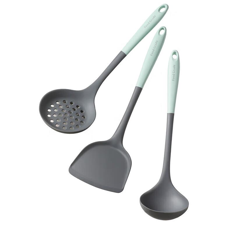 Silicone Kitchen Utensil Set for Non-stick Cookware