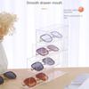 Multifunctional Acrylic Glasses Case 4 Layers Large Transparent Desktop Organizer Drawer Style Dustproof Display Holder Cosmetic