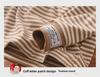 2023 Boys' Half Turtleneck Striped Tops: Warm and Stylish Autumn/Winter Shirts for Kids