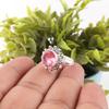 Pink Tourmaline Jewelry, 925 Solid Sterling Silver Gemstone Ring, Handmade Meditation Ring Jewelry, For Memorial Day