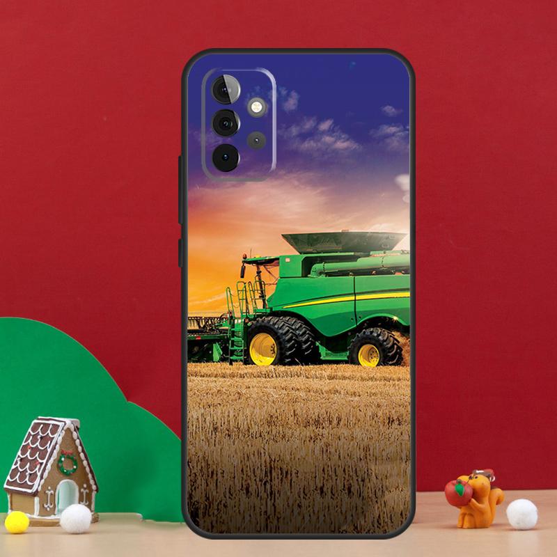 Farm Tractor Case For Samsung Galaxy A54 A06 A16 A26 A36 A56 A53 A32 A52 A33 A13 A55 A35 A15 A14 A34 A17