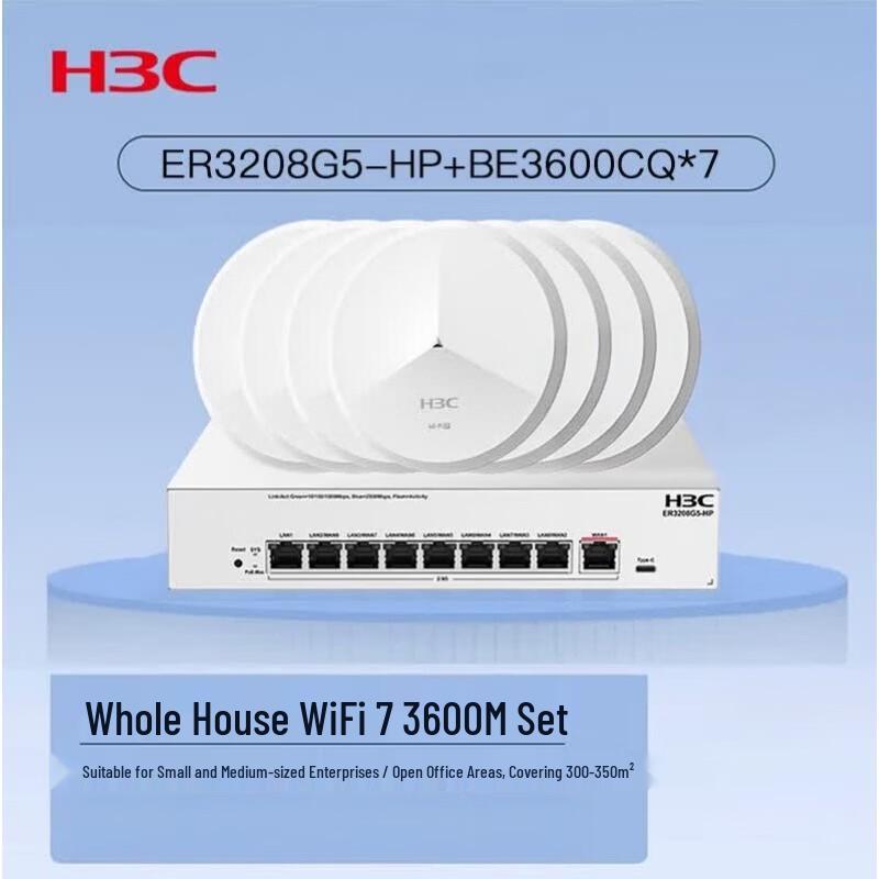 H3C WiFi 7 Whole Home Ceiling AP System (CN Version)
