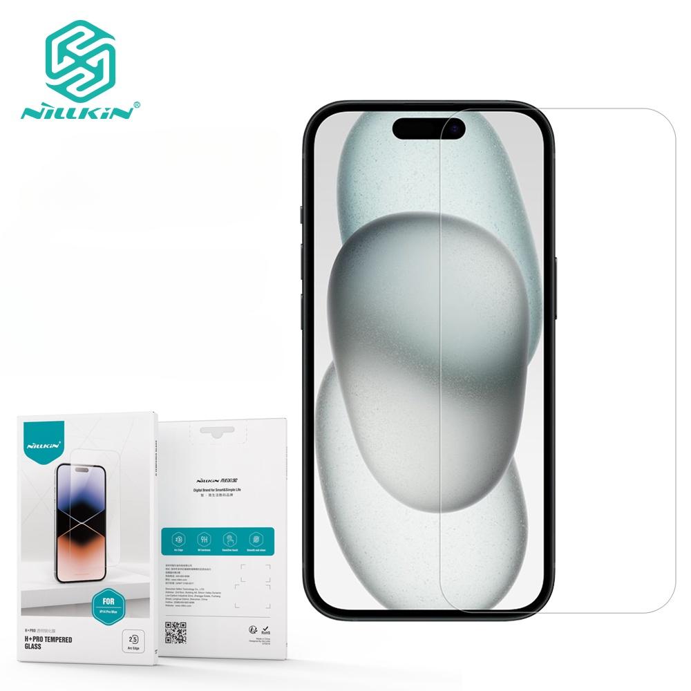 

NILLKIN For iPhone 15 Plus H+ Pro Tempered Glass Anti-Glare Transparent 9H Anti Explosion Screen Protector