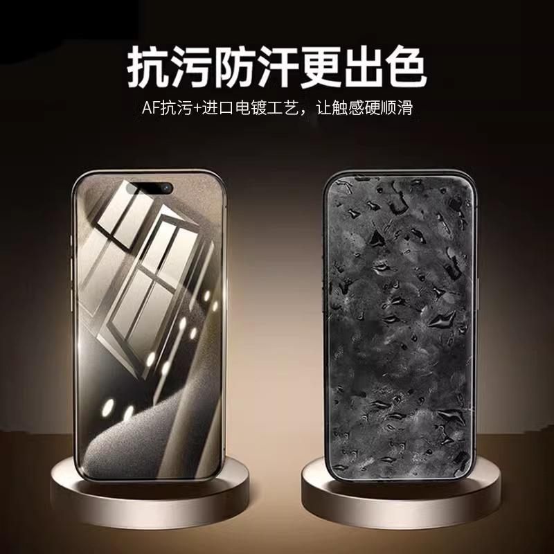 Applicable apple 11 dust net tempered film iphone11promax high definition 11 anti-privacy 1plus anti-blue se1