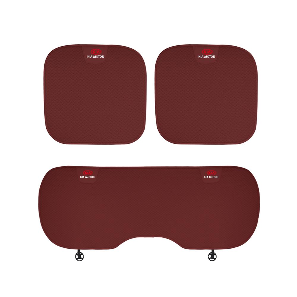 Car Seat Cushion Cover Breathable Ice Silk Pad Soft Mats For Kia Sportage K2 K6 KX1 RIO Optima PV5 K4 K3 Ceed Sorento Picanto K9 JK5