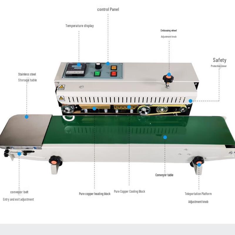 Kalei FR900 Continuous Band Sealer CN plug (adapter included)