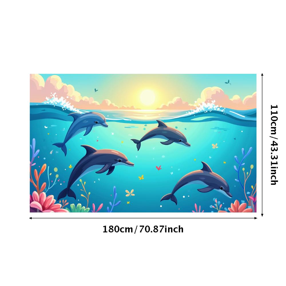 

Durable Sea Life Eye-catching Lightweight Colorful Underwater Background Appealing Display for Photography