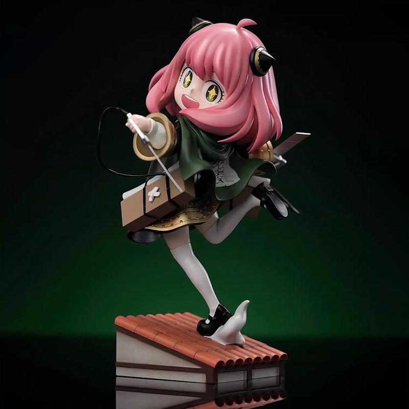 New Spy X Family Anya Cos Levi Anime Merchandise Cute Desktop Decorations Room Decorations Holiday Surprises Collection Gifts
