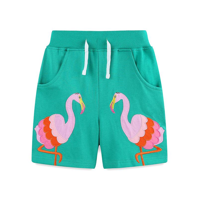 Children s Shorts Summer New Arrivals Girls  Sports Trousers Fashionable Girls  Cropped Trousers 7Y(125cm)