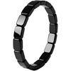 1/ 2pcs Hematite Bracelet for Men, Reclaim Your Edge & Confidence Natural Hematite Stone Beaded Stretch Bracelets Inspirational Gift Jewelry