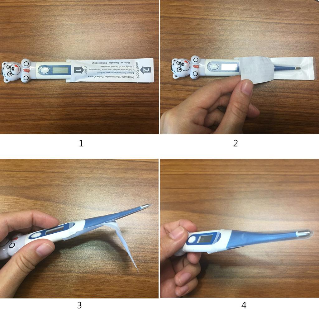 Thermometer Probe Covers 100 Packs Universal and Disposable Probe Cover for Digital Thermometer for Accurate Sanitary