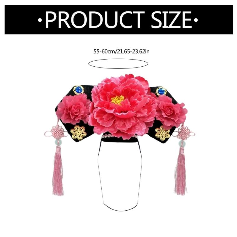 Women Hairbands Stage Princess Traditional Costume Headwear Photo Props