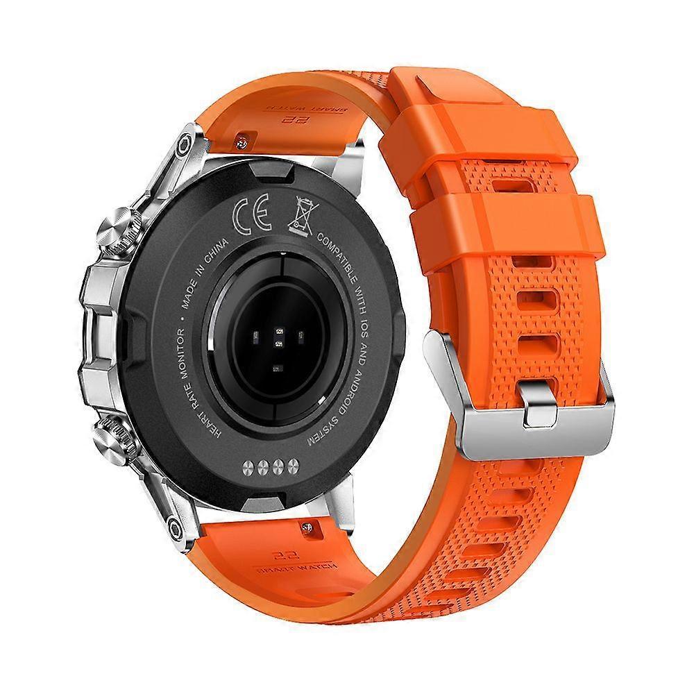 Smartwatch K52 con Chiamata BT per Android/iOS Schermo IPS Grande da 1,39'' Smartwatch Monitor Battito Cardiaco Sonno Passi Orologi Sportivi Impermeabili