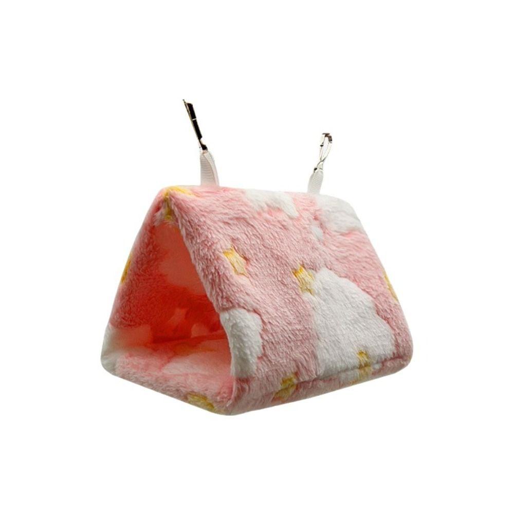 Chew-Proof Mini Pet Bird Cage Cozy Hamster House Portable Parrot Hanging Cage  Squirrel