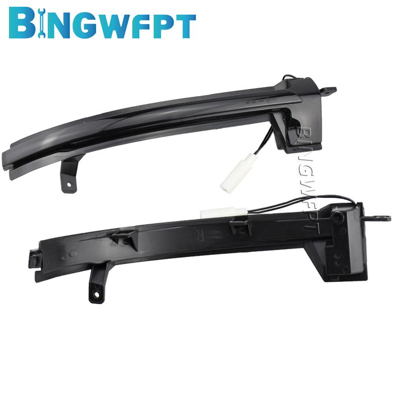 Side Sequential Turn Signal Lamp For VW Volkswagen Touareg II MK2 7P 2010 2011 2012 - 2018 LED Dynamic Mirror Blinker Light