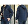 Neue Herbst- und Winterjacken für Herren, lässig, schnell trocknend, mit Kapuze und Samtmantel