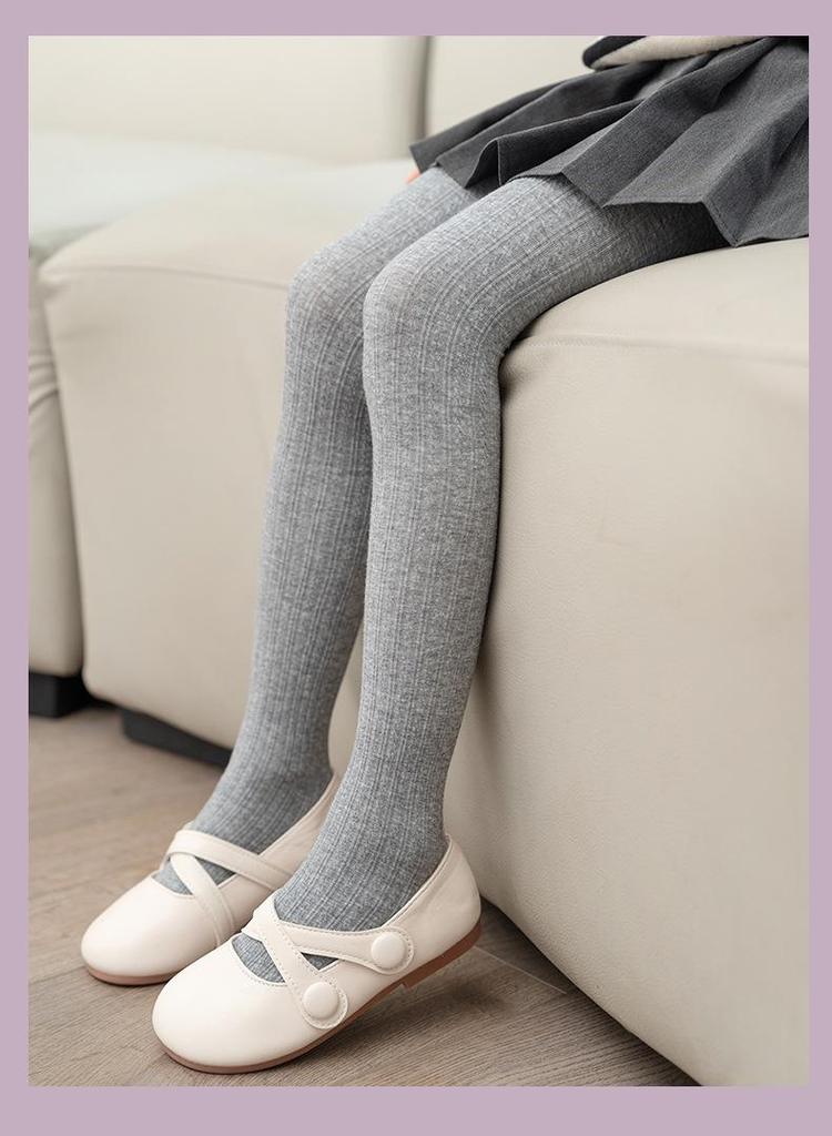 Zopfstrickstrumpfhosen für Mädchen: Herbst/Winter Funktionsunterwäsche, Hohe Elastizität, Baumwoll-Strumpfhose mit Füßen