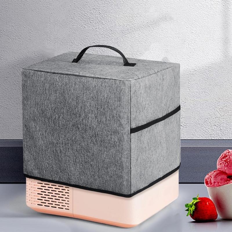 Machine Washable Ice Creams Machine Protectors Nylons Dust Cover with Multiple Pocket Design