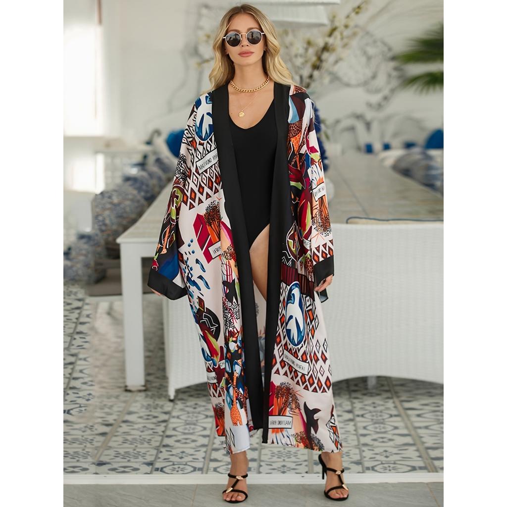 Beach Cardigan Kimono Vintage Boho Skirt Bikini Cardigan