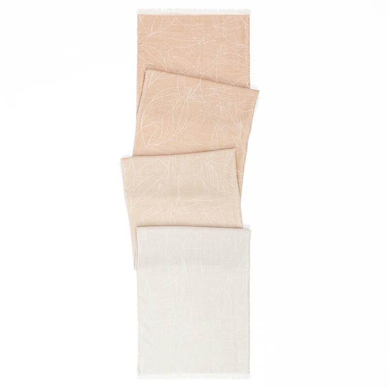 MARJA KURKI Wool Silk Blend Winter Shawl Scarf