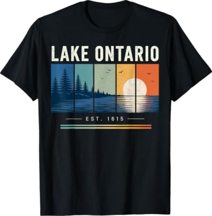 Lake Ontario Forever Funny Anti-Lake America T-Shirt