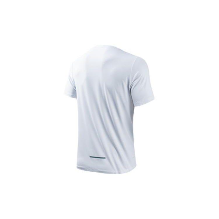 ANTA T Shirts Men's White Crew Neck Moderate Straight Fit 952325103-1