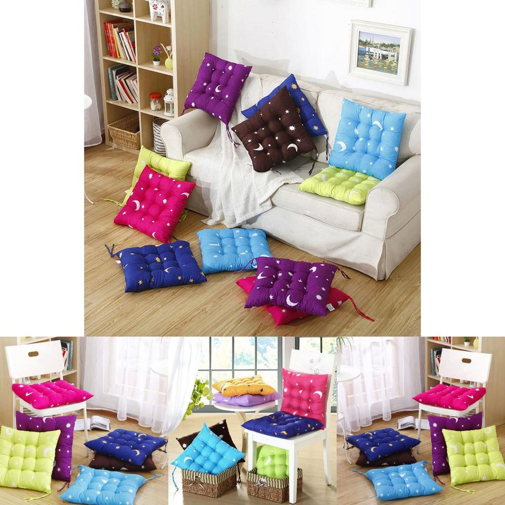 Plush Square Design Soft Chair Seat Pad Cushion For Comfortable Dining Experience