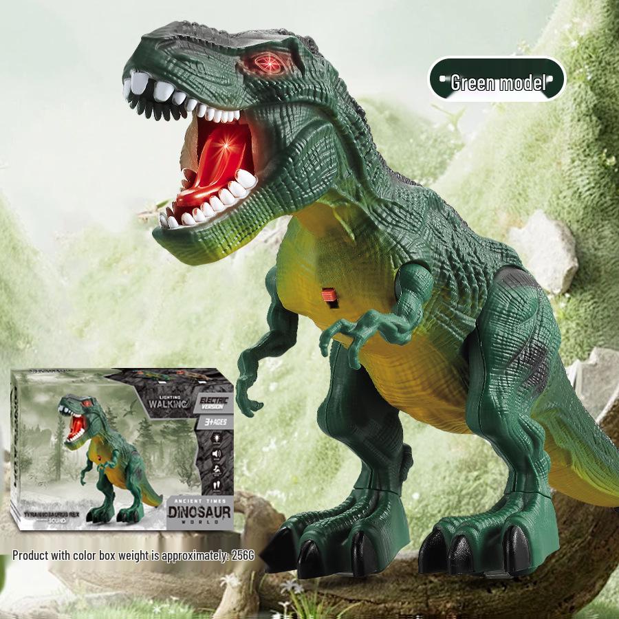 

2.4G Wireless Velociraptor Remote Control Dinosaur Toy with Sound, Light, and Egg Laying Features for Kids