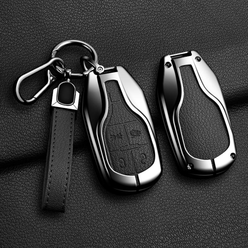 Zinc Alloy Car Key Case for Maserati Ghibli President Grecale Levante GranTurismo Quattroporte GranCabrio MC2  Accessories