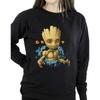 Guardians Of The Galaxy Womens/Ladies Groot Flowers Sweatshirt